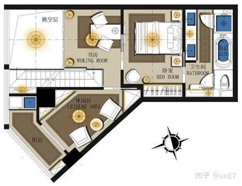 loft公寓商墅户型设计平面图-建筑户型图-筑龙建筑设计论坛