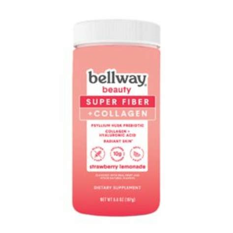Bellway Super Fiber+ Strawberry Lemonade Collagen Dietary Supplement (1 ...
