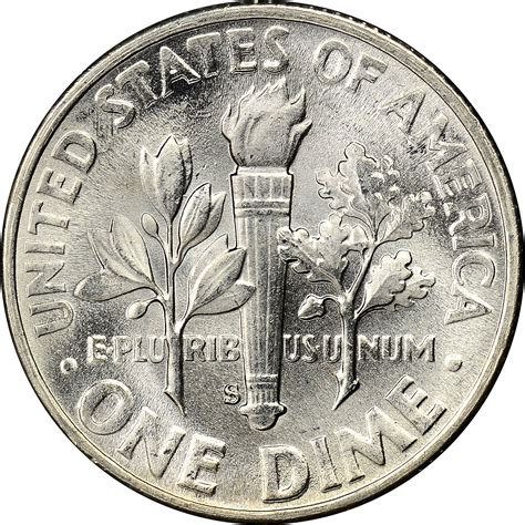 1946 Dime Close Up