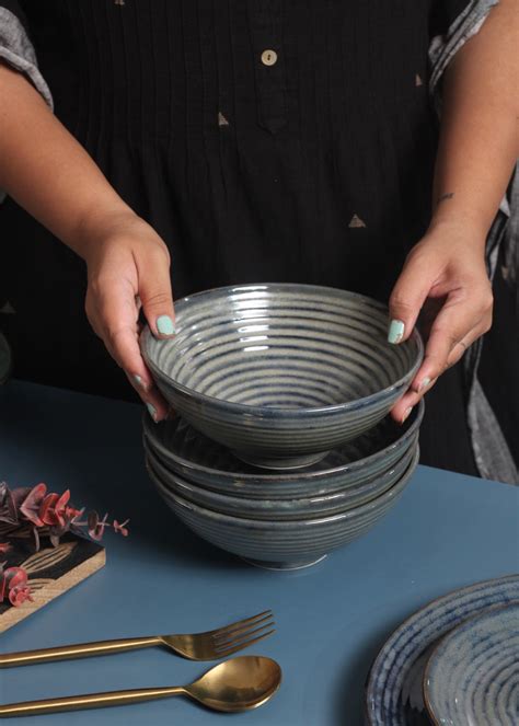 Shop Handmade Bowls for Ramen Online in India – WeavingHomes