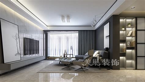 龙湖上第四居室185平现代简约风格装修样板间欣赏-CND设计网,中国设计网络首选品牌