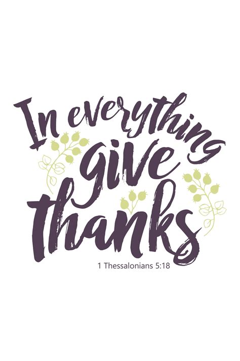 In everything give thanks – Artofit