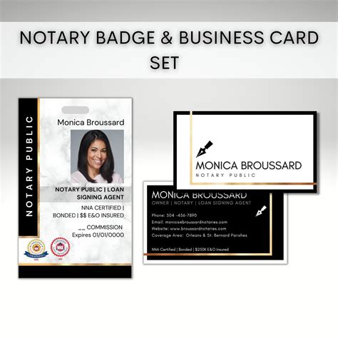 Notary Business Cards