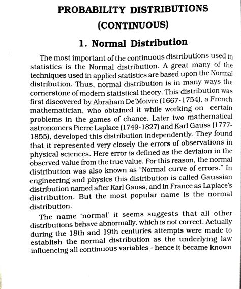 Normal distribution (continuous) - PROBABILITY DISTRIBUTIONS ...