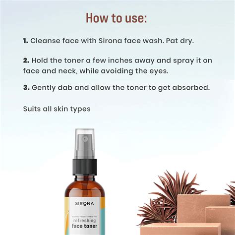 Buy SIRONA REFRESHING VITAMIN C FACE TONER - 200 ML Online & Get Upto ...