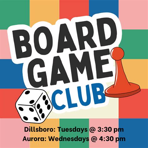 Board Game Club (DPL) – Aurora Public Library District