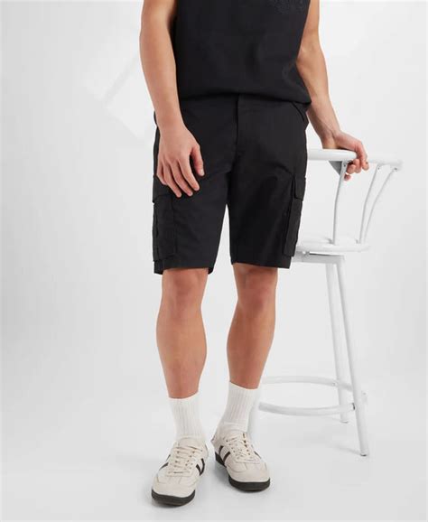 Buy Super Combed Cotton Woven Straight Fit Cargo Shorts with Seven ...