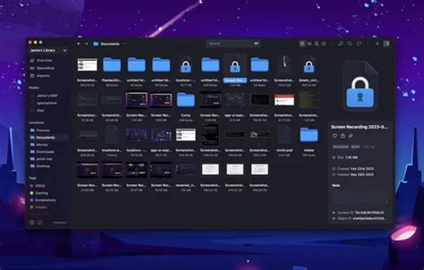 Mac File Explorer 的图像结果