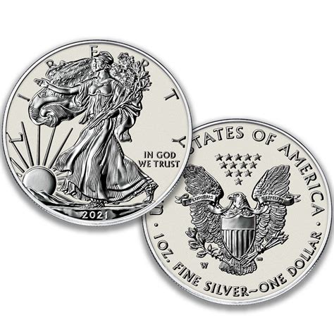The American Eagle Silver Dollar 2021 Reverse Proof Set