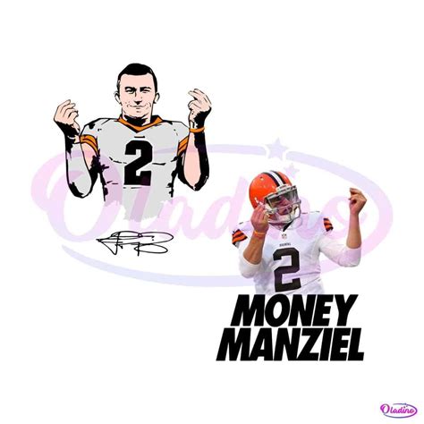 Funny Money Manziel Signature PNG Bundle Sublimation - Oladino