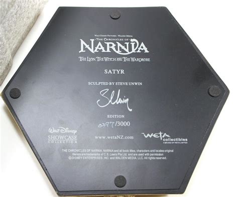 NARNIA SATYR Statue Chronicles of Narnia #397/3000 WETA Collectibles ...
