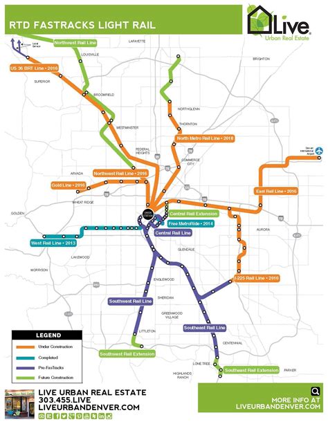 Navigating Denver’s Arteries: A Comprehensive Guide To The RTD Light ...
