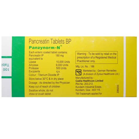Panzynorm-N Tablet 10's Price, Uses, Side Effects, Composition - Apollo ...