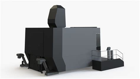 Industrial Gantry CNC Machine 3D model | 3D Molier International