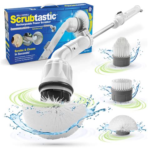 Amazon.com: Scrubtastic Spin Scrubber, Electric Shower Scrubber ...
