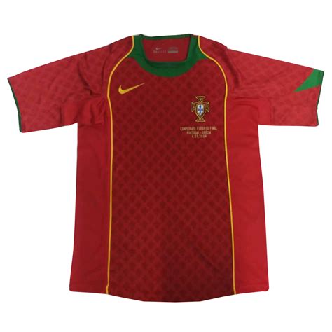 Retro 2000 Portugal Home Soccer Jersey - Love Soccer Jerseys