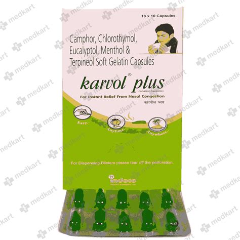 Buy KARVOL PLUS CAPSULE Online | Price, Uses, Side Effects ...