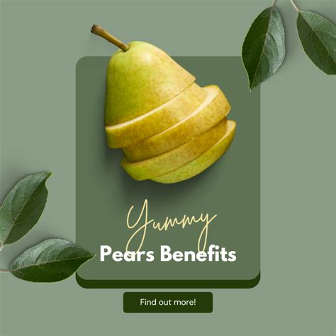 The Health Benefits and Nutritional Profile of Pears – Daily Eat Vegetables