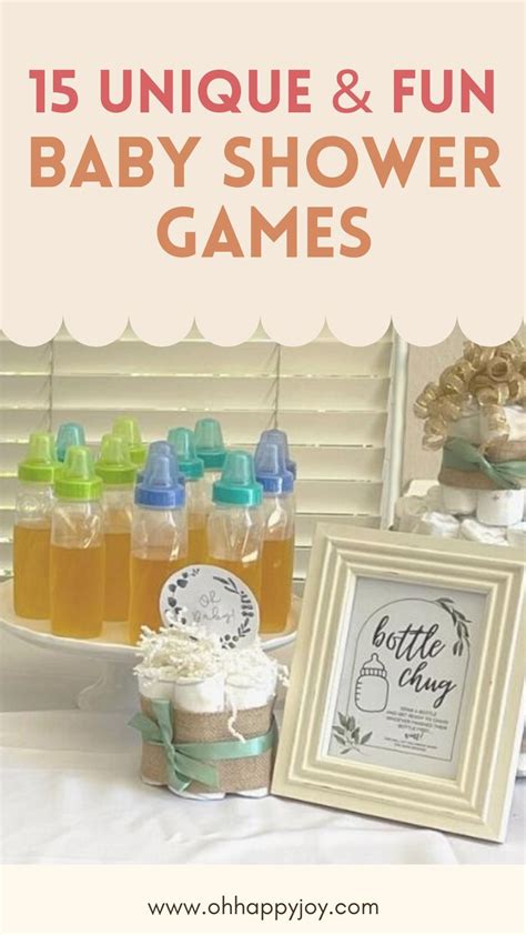 Baby Shower Games That Are Actually Fun - Oh Happy Joy! | Baby shower ...