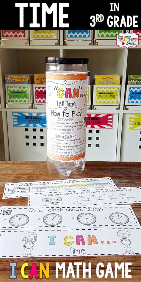 Time Games For 3rd Grade