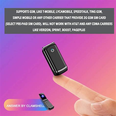 Buy XBOSS F1 Flip Mobile Phone Smallest Phone in The World Design ...