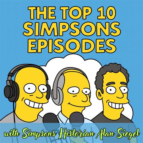 Top 10 Simpsons Episodes with Author Alan Siegel