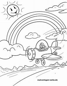 kinder malvorlagen regenbogen malvorlage regenbogen mit flugzeug ausmalbilder kinder malvorlagen regenbogen malvorlage regenbogen mit flugzeug ausmalbilder