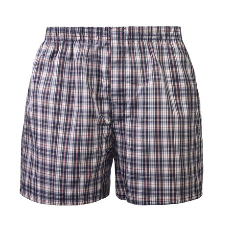 Men’s Woven Boxer Shorts – Large Plaid Bulk Pack - DollarDays
