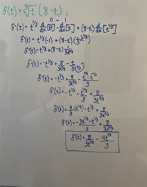 Did I get this derivative? I do not have access to the chain rule. : r ...