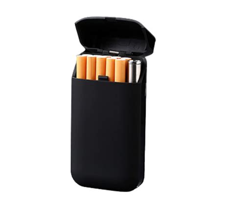 BEBO CREATIONS Cigarette Case With Lighter Stylish Plastic Cigarette ...