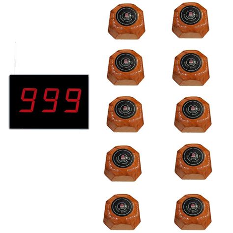 Wireless Calling System Customer Paging System For Restaurant Clinic ...