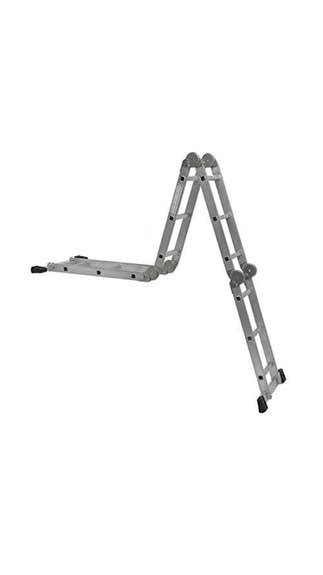 Buy Youngman 4 Section Hinged Joint Aluminium 12 Steps 3 FT Multi ...