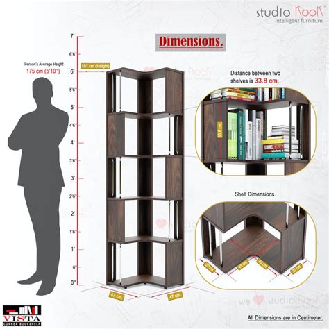 Buy Corner Bookshelf Online | Bookcase – StudioKook