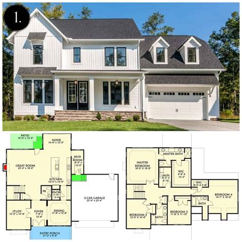49+ Contemporary Farmhouse Floor Plan
