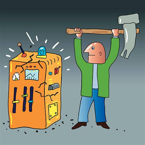 Image result for Man Destroys Computer