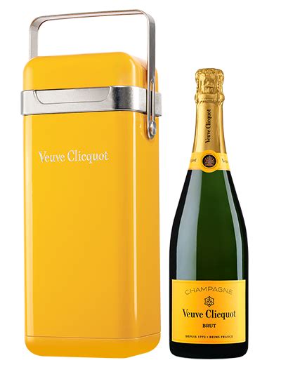 Puffy Champagne Bottle Holder | Veuve Clicquot