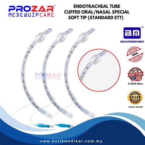 Nasal Oral Tube Hudson RCI Sheridan Reinforced Oral/Nasal Cuffed