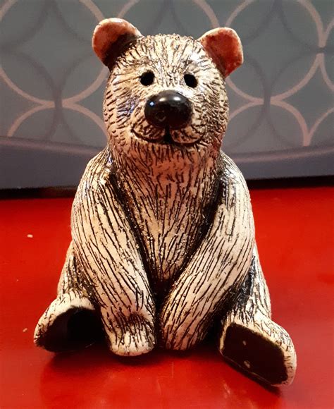 clay ceramic bear