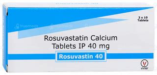 Rosuvastin 40 Tablet 10: Uses, Side Effects, Price & Substitutes