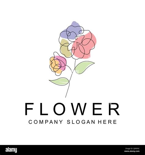 Rose icon vector vectors Cut Out Stock Images & Pictures - Alamy