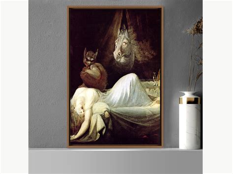 The Nightmare (the Incubus) by Henry Fuseli, Canvas Print Wall Art ...