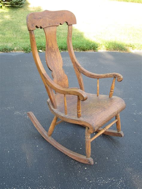 Antique Wooden Rocking Chair