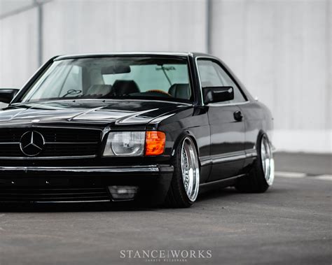 Two Faced – Rob Dern’s 1991 Mercedes C126 560 SEC – Photography by Jannik Weidemann – StanceWorks