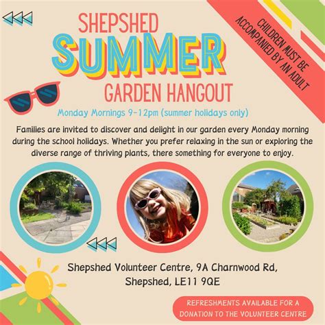 Shepshed Summer Garden Hangout, 9A Charnwood Road, Shepshed, LE12 9QE ...