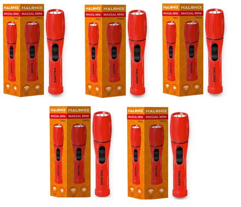 Halonix Massal Mini 1W Led Torch Light | Super Bright White LED ...