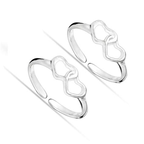 Shop Silver Toe Rings with Stylish & Elegant Designs | TrueSilver