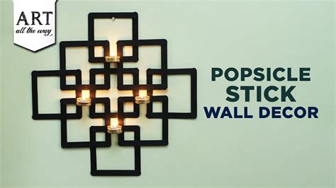 Popsicle Stick Wall Decor 的图像结果