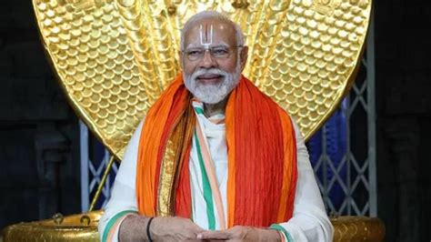 'Prayed for health and prosperity of 140 crore Indians'; PM Modi at ...