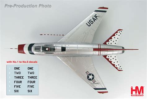 North American F-100D Thunderbirds USAF, 1967