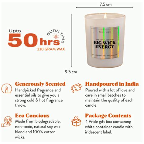 Big Wick Energy Candle – Rad Living